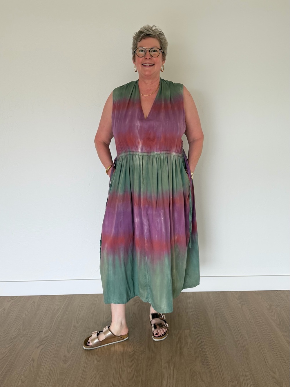 Raquel Allegra Tie Dye Dress